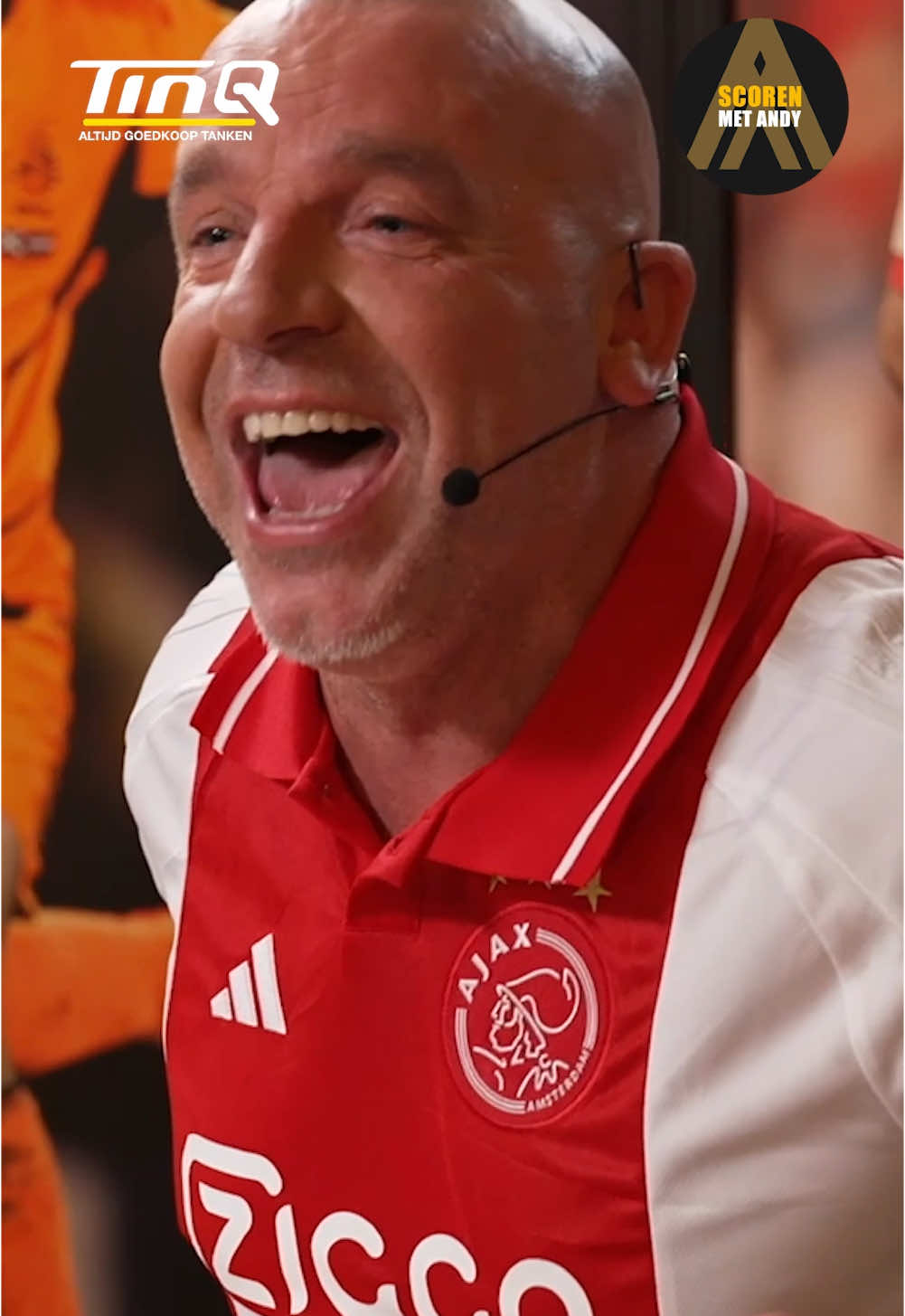 Royston was een beetje jaloers 🔥🤣🤣 #Ajax #Feyenoord #afas #fortou #curacao @Scoren met Andy 