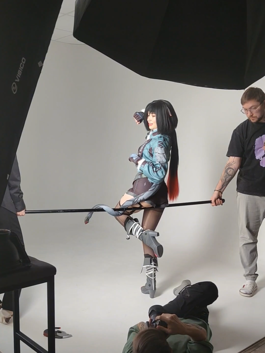 Jane Doe backstage 🐭 #zenlesszonezero #janedoe #cosplay #game #photo #зенлессзонзиро #джейндоу #косплей #игры #zzz 