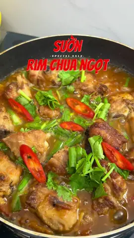 Phần 17 : Sườn rim chua ngọt . Em lên món hao cơm tiếp đây 😋 #nauancungtiktok #suonrimchuangot #ancungtiktok #reviewanngon #naudeanngon #chongnauvokhen #xuhuong 