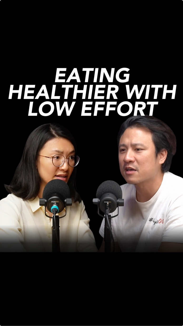 You heard it from @zhiling_nutrition, if you're not used to eating fruits / veges, but want to eat healthier - you don't have to suddenly practice eating salad out of nowhere. Just increase the portion for 'healthier' stuff little by little until that habit develops 💪🏼 Make eating healthier fun for yourself! 🥦🍗🧁 #malaysiapodcast #keepit100talks #eatinghealthier