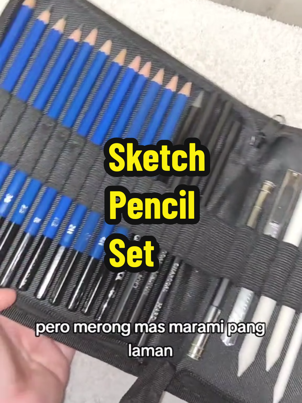 Para sa mga artist! #pencilsketch #pencilset #art #artmaterials #drawing #giftideas #pencil #artist #pencil 