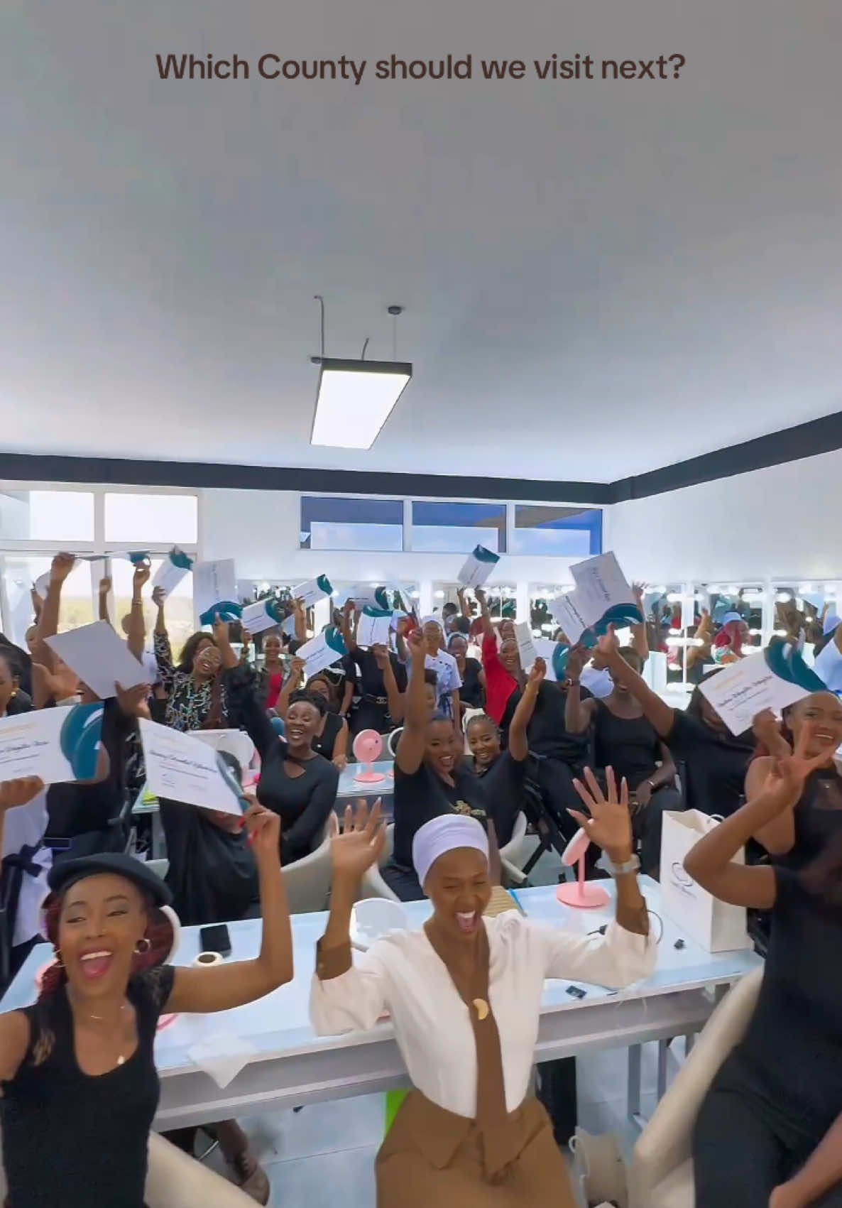 Our Nairobi edition was a successful TOTAL SELL OUT🔥 Which county should we visit next? Drop your county suggestions below & let’s bring the glow to YOU!  #cbc #bestbeautycollege #topbeautyschoolinkenya #careybeautycollege #modernbeautyschoolinkenya #CareyBeautyCollege 