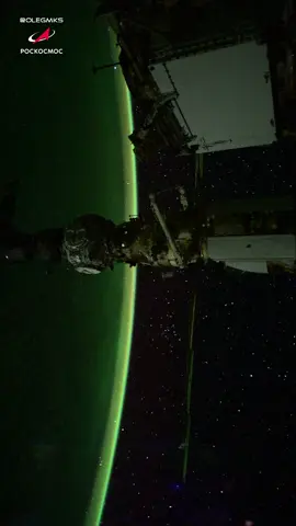 #земля #ночь #горизонт #мкс #космос #звёзды #stars #earth #iss #space #horizon