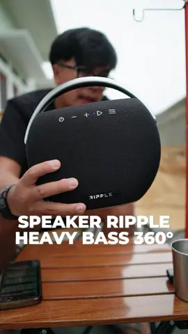 Speaker Bluetooth Heavy Bass 360 Derajat by @rippleofficial_id. Cocok buat kamu yg suka nongkrong rame-rame sambil dengerin musik. Karna speaker ini punya bass yang bisa menyebar secara merata ke seluruh are. Jadi nongkrong kamu bakal lebih asyik.  #wibgajian #speaker #speakerbluetooth #speakerbass #speakerbluetoothfullbass #bassboosted #speakerfullbass #speakerbass 