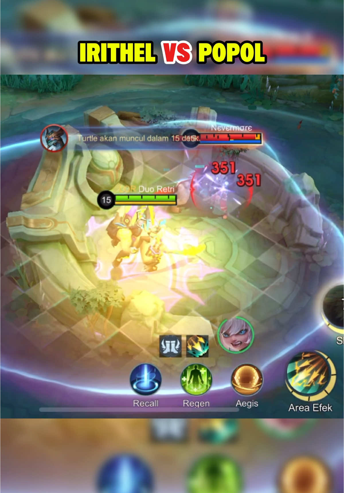 IRITHEL VS POPOL KUPA #MobileLegendsBangBang #MLBB #MLBB2025 