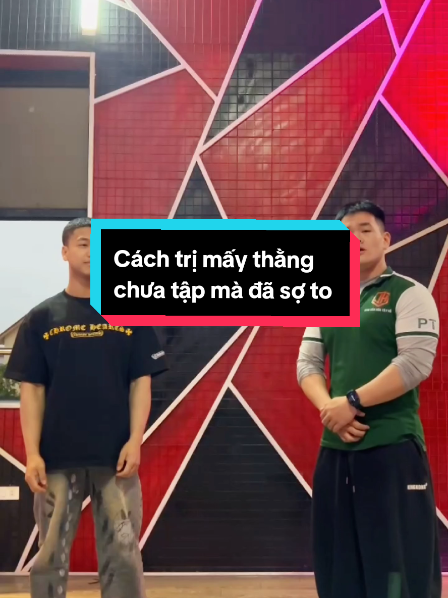 Cách để trị mấy thằng chưa tập mà đã sợ to, đảm bảo hiệu quả 100%  #gym #Workout #hài 