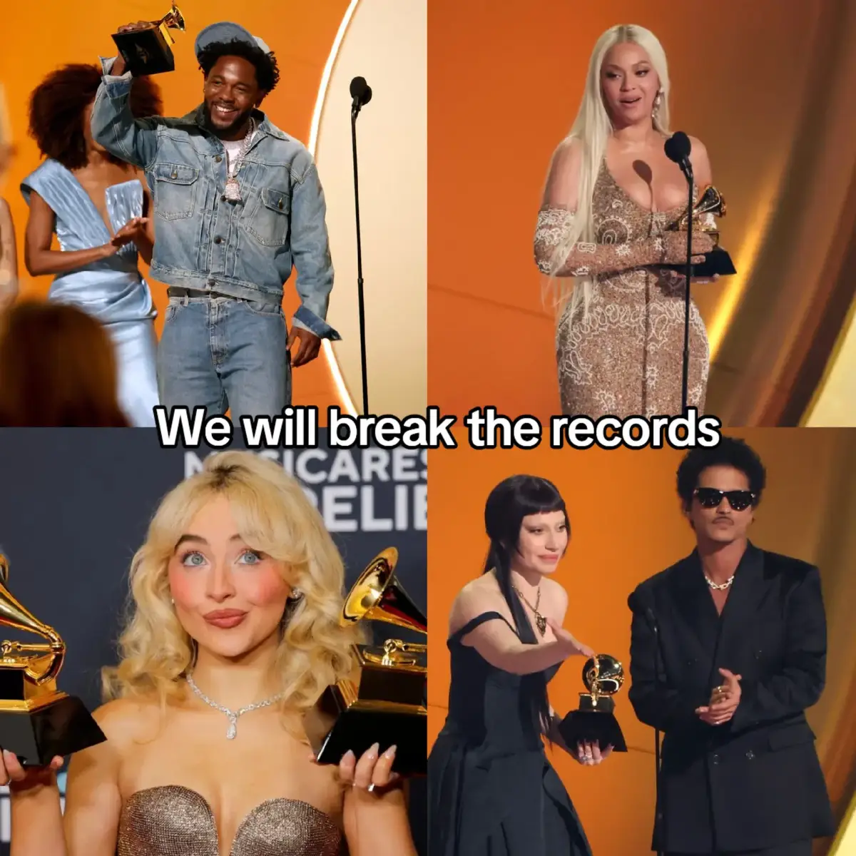 No hate towards other artists , I'm just saying that Michael won 8 Grammys in one night! ❣️#michaeljackson #kingofpop #moonwalkers #grammy2025 #records #opaa 