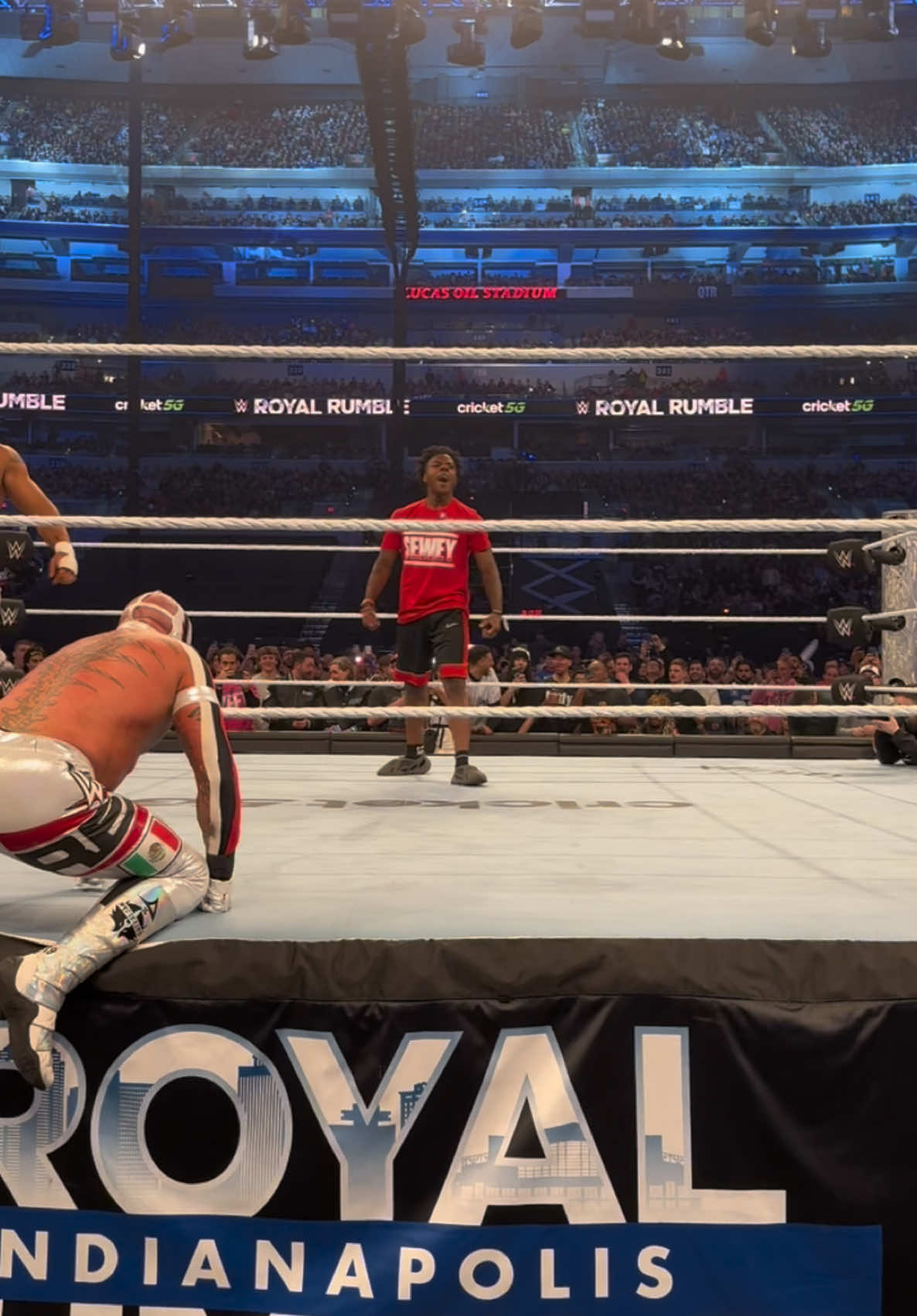 Speed in the #RoyalRumble