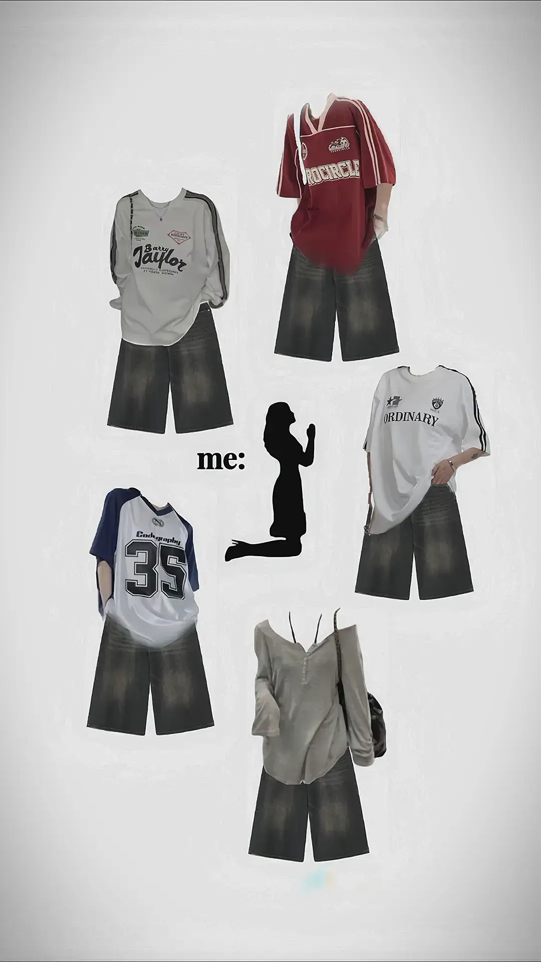#fyppppppppppppppppppppppp #outfit #outfitideas #recos #recommendations #y2k #clothes #foryou #fashion #makeitviral #black #OOTD #jorts #jortsoutfit #baggypants #oversizedshirt 