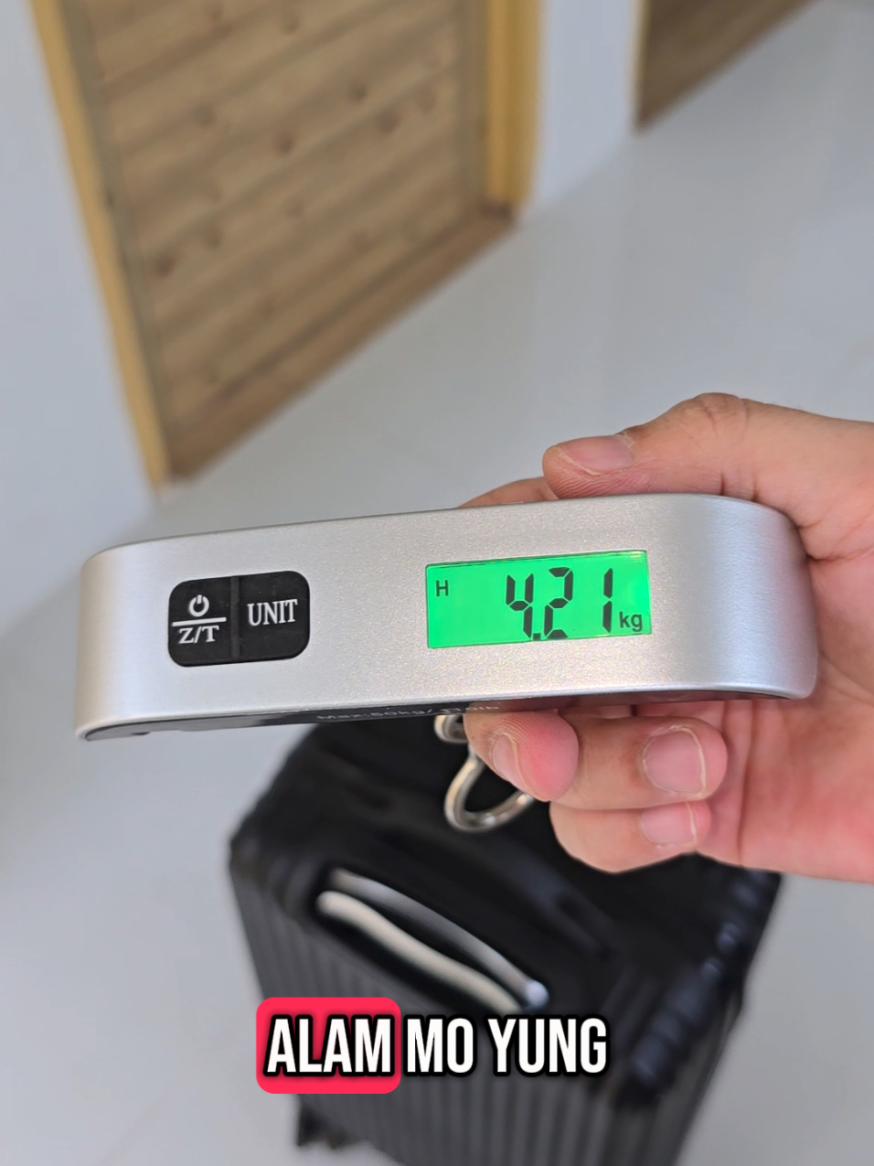 Portable luggage scale #luggagescale #portableluggagescale #digitalluggagescale 