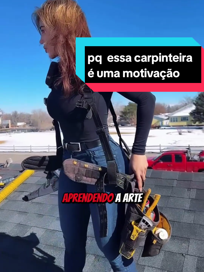 Priscilla La Ruffera é uma carpinteira que faz sucesso com seu trabalho @Priscilla La Ruffera  #carpinteria #profissao #telhado 