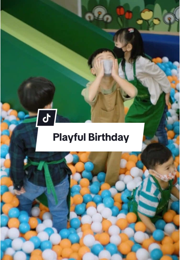 Every birthday is a chapter in their story. Let’s freeze the fun of their birthday to cherish forever 📸 📍Youreka Kids Garden #JelangSamasta #fyp #kidsbirthdayparty #birthdayanak #ultahanak #birthdayboy #photographersoftiktok #fotograferjakarta #vendorfoto #eventanak #playground #fypage 