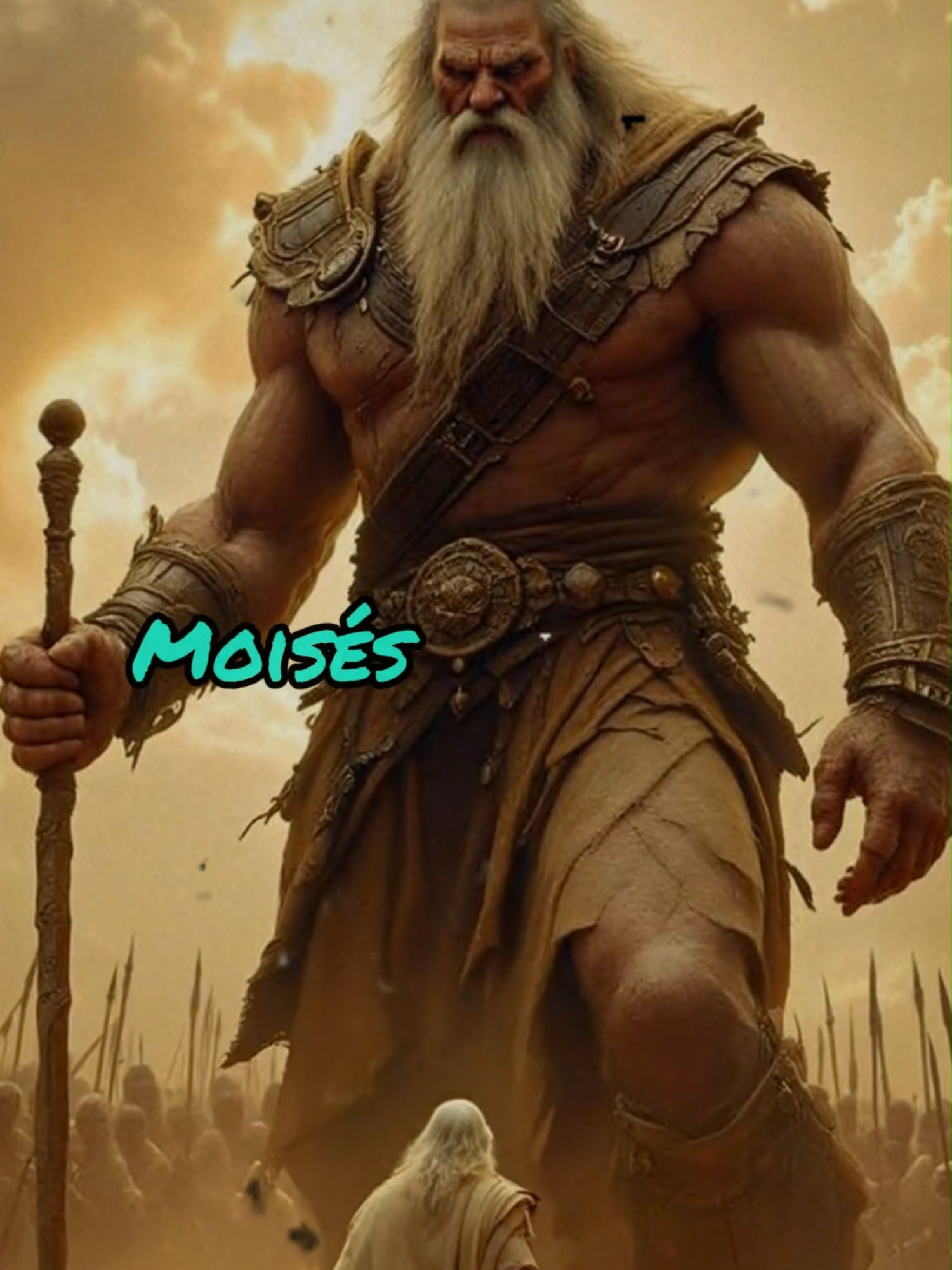 Moises contra un Gigante legendario #jesus #christianitycheck