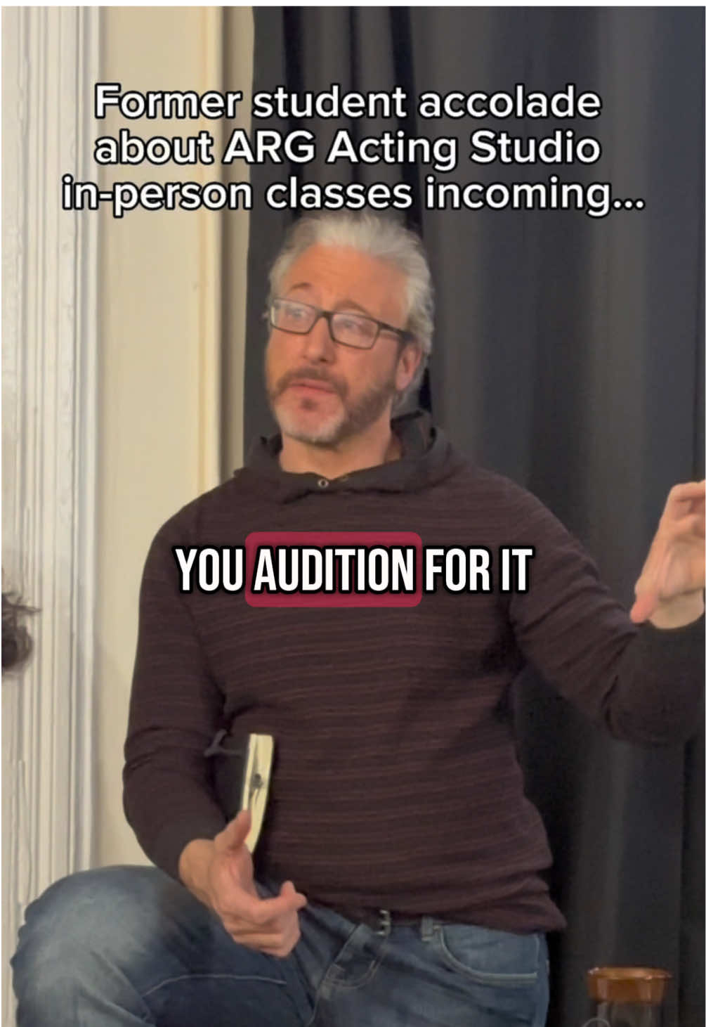 Happy Monday from ARG Acting Studio here in New York! #acting #act #actor #actingcoach #motivation #audition #scene #actingclass 