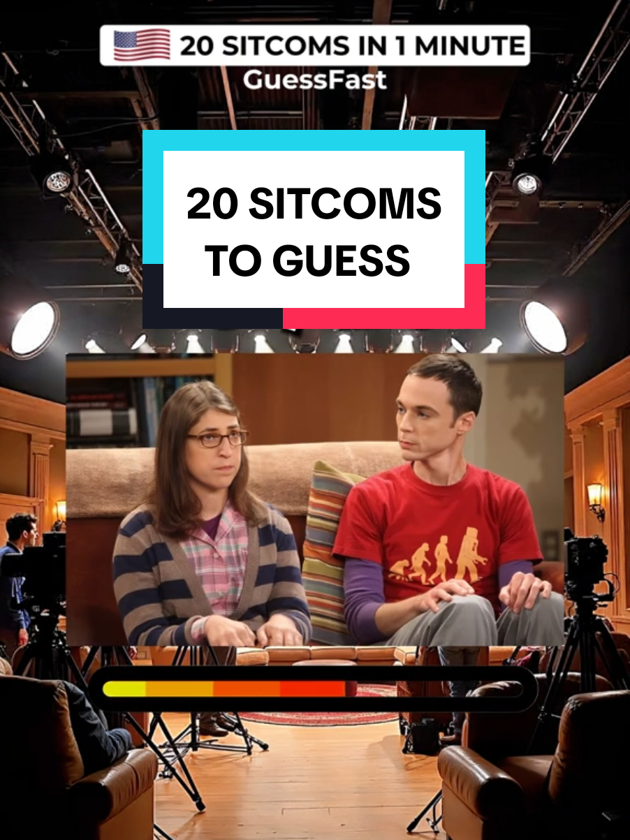 Guess 20 Sitcoms in Under a Minute - Can You Get Them All? #tvshowquiz #sitcom #tvtrivia #90stv #2000stv #challenge #friends #theoffice #brooklyn99 