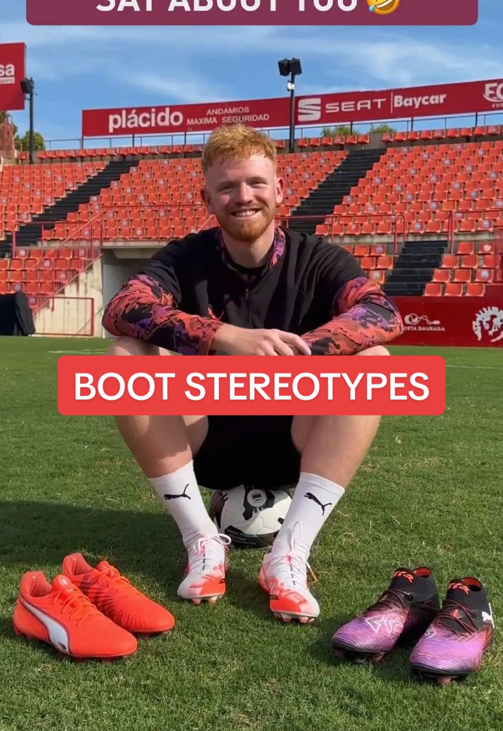 If boots were personality types 😂 #PUMA #Football #FUTURE #ULTRA #KING @Cameron Corp 