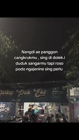 Ojok lali di sruputt kopine ☕😁. #xyzbca #fyp #jawapride #quotes 