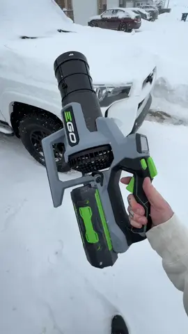This is what 880 CFM looks like, yes you heard that correctly. That is twice the power of a lot of battery powered handheld blowers on the market • It also has a bit of carbon fiber on it and this cool little screen • The @EGO 880 cfm blower is now available  • And yes I added a 5th gen 4Runner to our lineup and will be building it out this year 🤘 . . . #tools #construction #egopowerplus #snow #winter