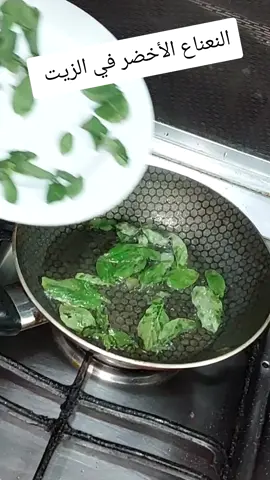 أرمي النعناع الأخضر في زيت المغلي وصفه رجعت اقف على رجلي تاني #حيل_وأفكار #اكسبلور #حيل 
