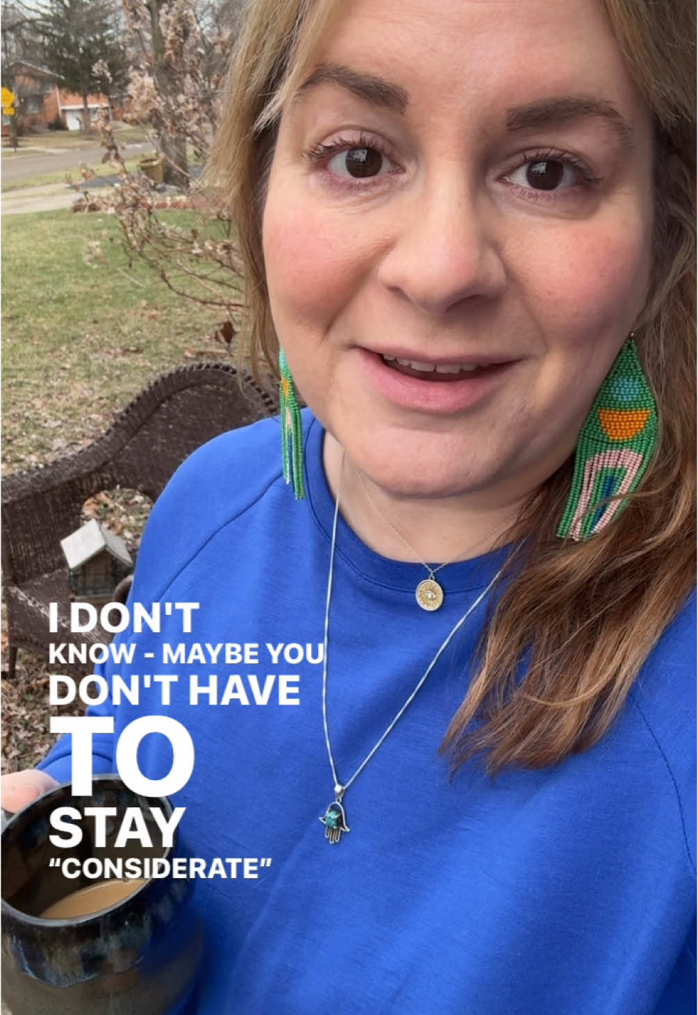 why wouldn’t you give yourSELF the same consideration? / hey Deborah, if i have to worry about you, why don’t YOU care about me? #comedy with @taradefrancisco #peptalk #tdthoughts #SelfCare #whoops #learning #therapeutic