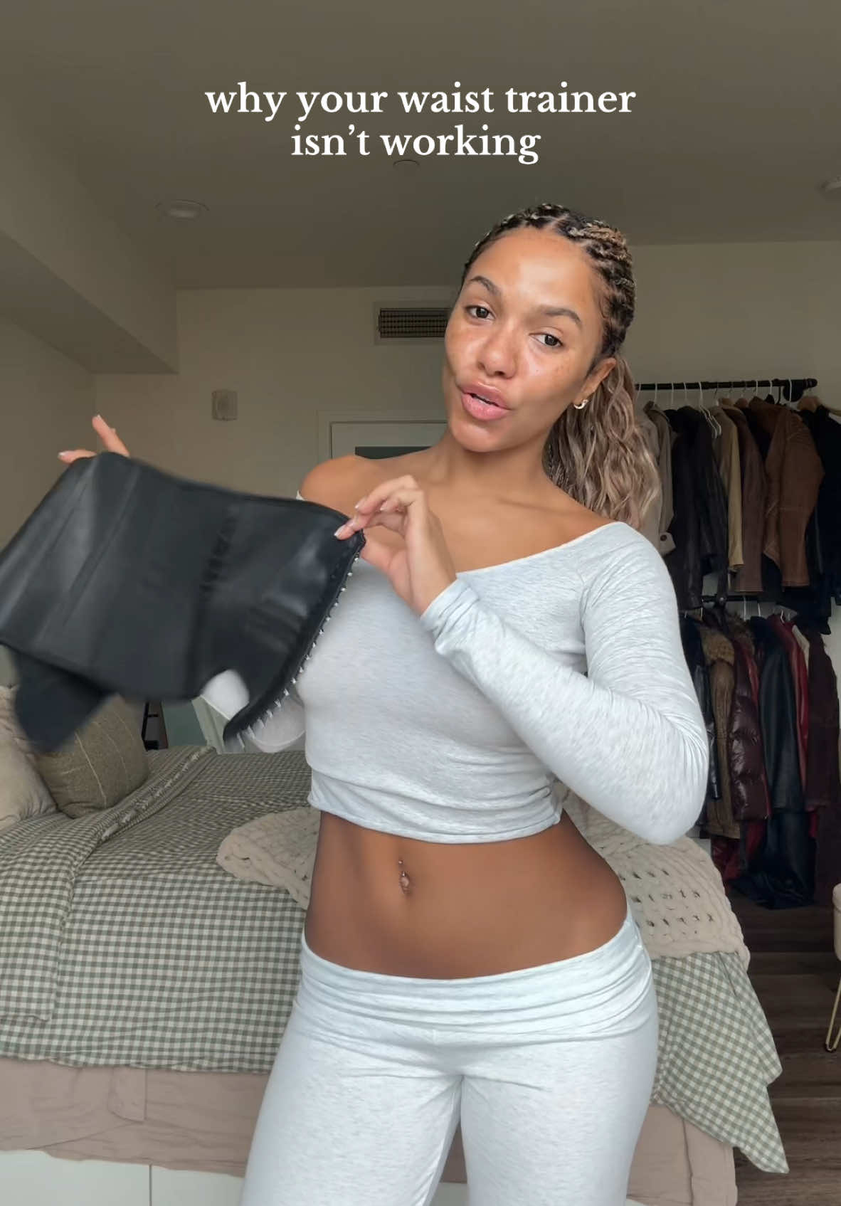 why you’re not getting results from waist training  ! WT from @KWhite Shop 🤍 #waisttraining #waisttrainingjourney 