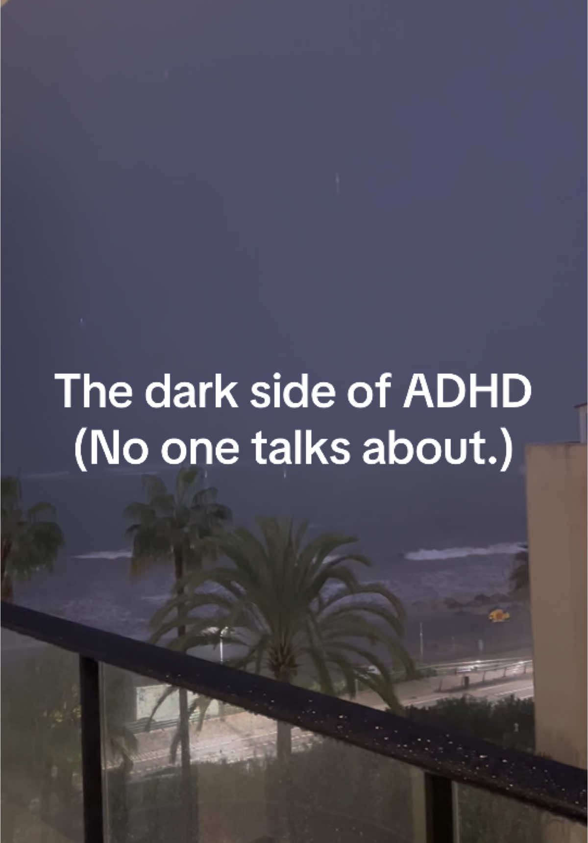 The dark side of ADHD. 🖤 #adhdtiktok #adhdwomen #adhdawareness #neurodivergent #adhdproblems #adhdsquad #adhdtiktoker 