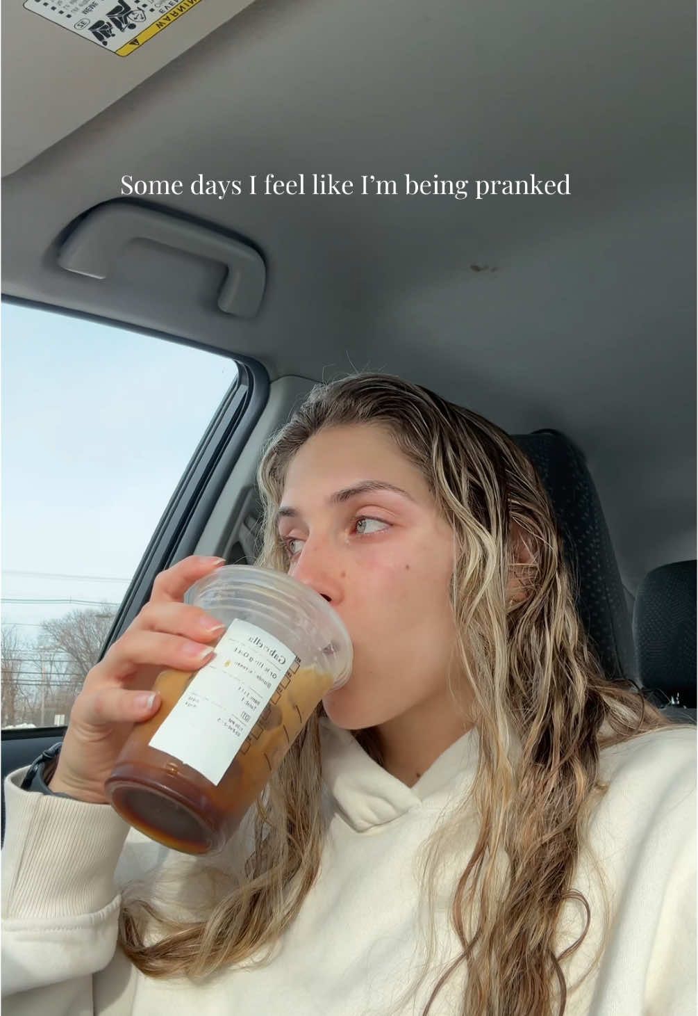 Hopefully I didn’t scare the Starbucks worker with my tears… sorry @Starbucks  