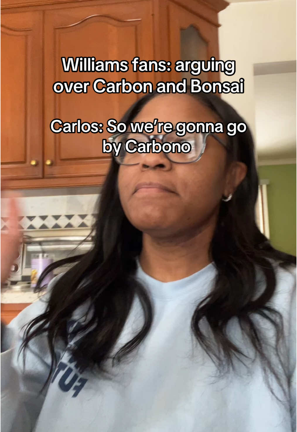 Carlos said yeah no scratch that 😂💙 #carlossainz #williams #williamsracing #f1 #f1tiktok #carbono #alexalbon #fyp 