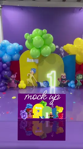 Setting up an Inside Out themed first birthday photoshoot in my home studio! Watch the process from start to finish.❤️💛💚💙 #workfromhome #photographystudio #firstbirthdayshoot #cakesmash #insideouttheme #photoshootsetup #bts #birthdaydecoration