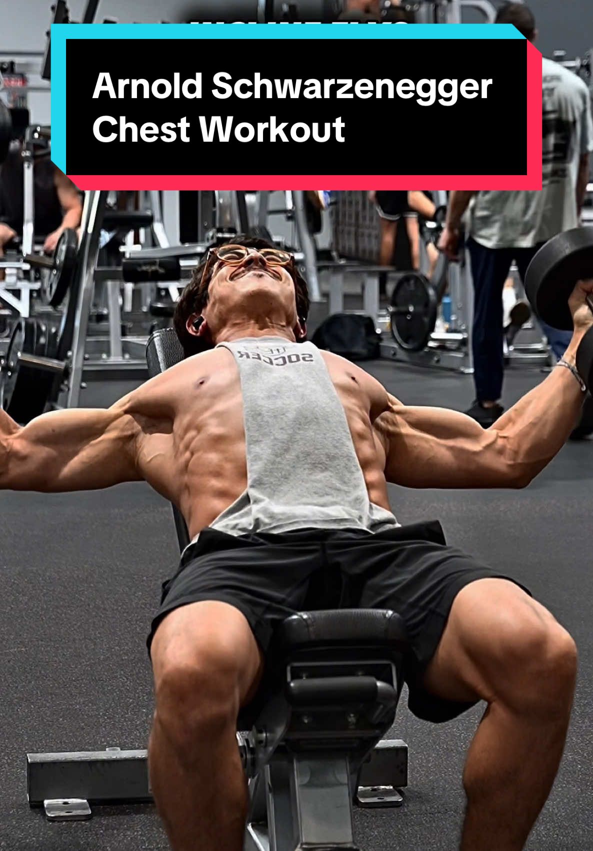 Arnold Schwarzenegger Chest Workout💀workout plans in my bio🤝 #bernardorebeil #arnold #chest #Fitness #gym 