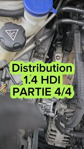 Tuto distribution 1.4 HDI PARTIE 4/4 #pourtoi #tuto #distribution #peugeot #partie4 