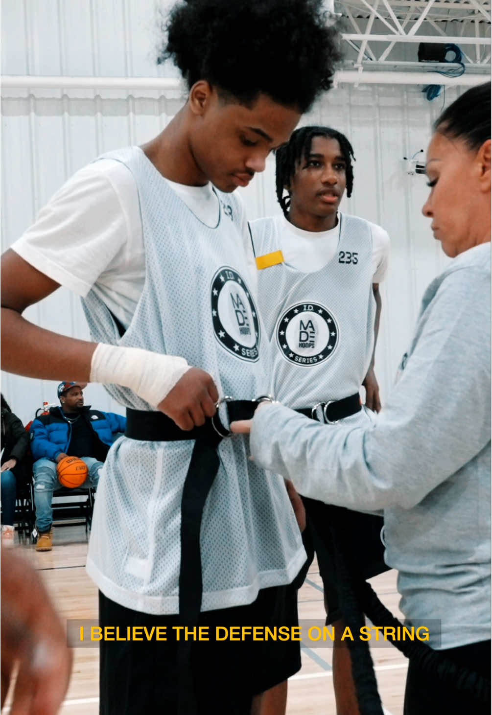 Defense On A String is leveling up our camps and YOUR game! 🏀🔥 @DefenseOnAString #basketball #aau #fyp 