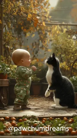 Adorable baby playfully tussling with a cat 😂 #cutiepie  #hilariousmoments  #laughoutloud  #babyvsdog#viralcontent    #cutebaby  #funnybaby  #funnyvideo  #funnytiktok  #babyfight  #fyp  #ai 