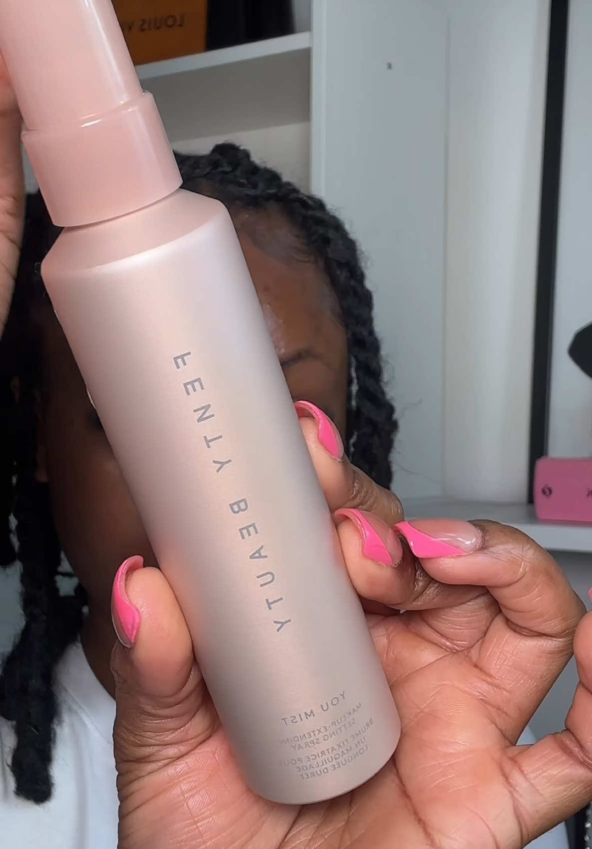 New YOU MIST makeup extender setting spray ✨ I can confirm it’s 🔥 @Fenty Beauty #fentybeauty #settingspray #makeupforblackgirls 