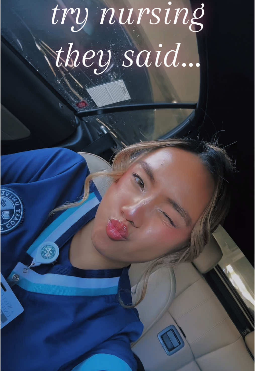 healthcare chose me🥲