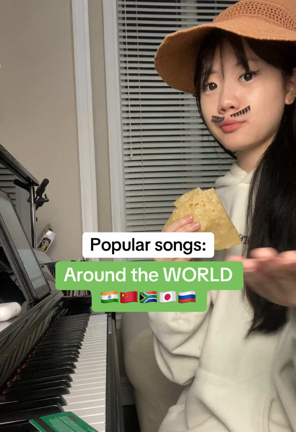 Ok so apparently 2 of them are wrong 👁️👃👁️ #piano #mexico #india #china #music #fyp #jokes #comedy #memes