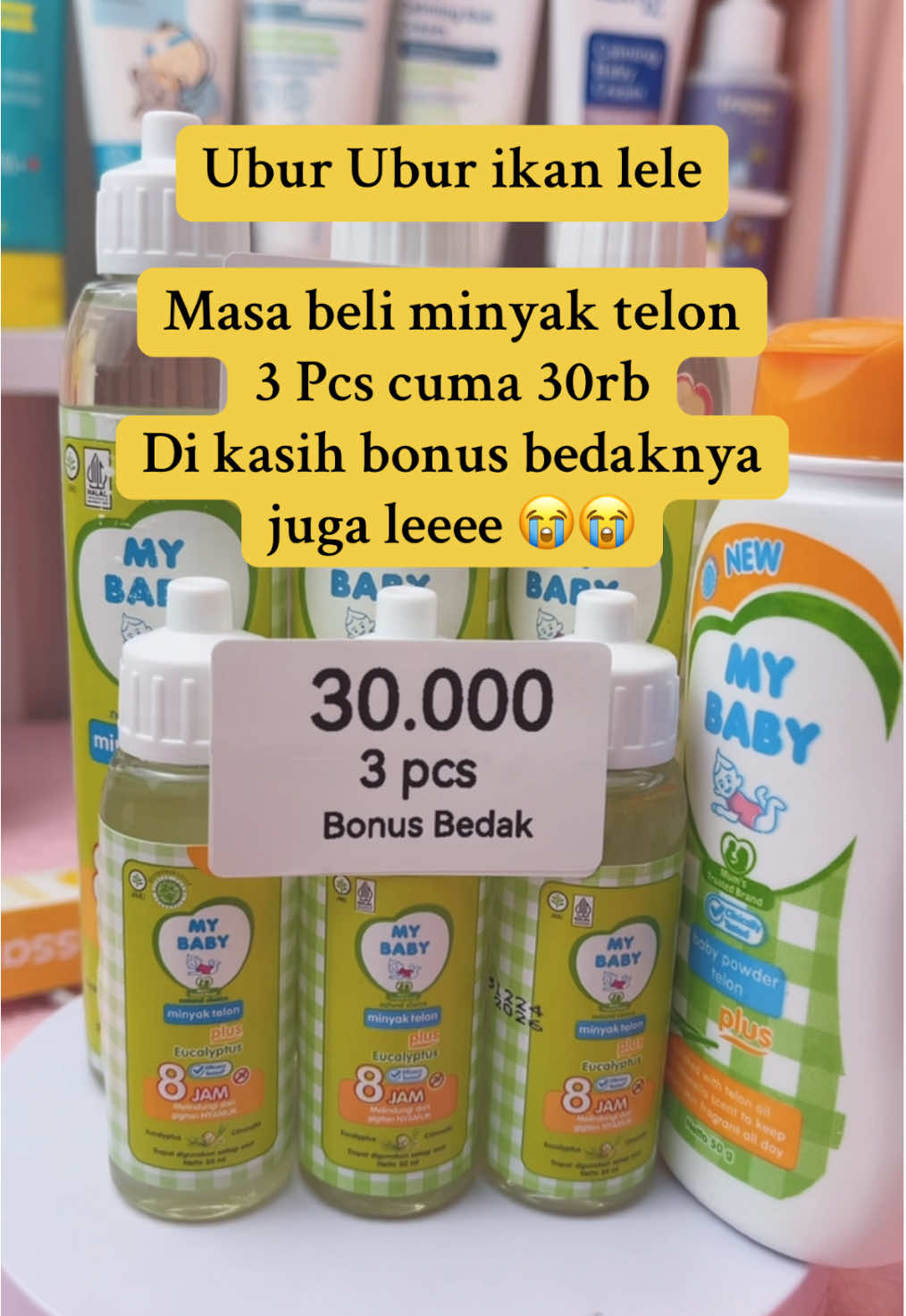 Yakalii gk co leee #minyaktelon #minyaktelonmurah #fyp 