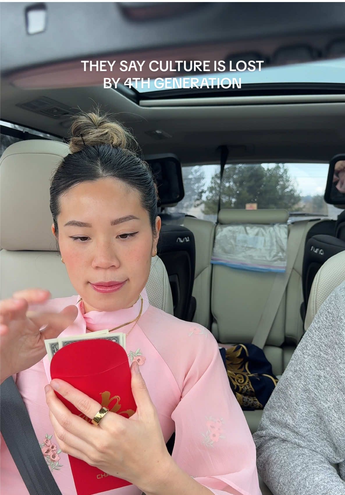 If culture was embraced back rather than making people feel alienated and not enough then maybe we wouldn’t have felt the pressure to become more ⚪️. Teaching our kids that our traditions are BEAUTIFUL and keep us connected with our ancestors. #asianamerican #asianparents #asianmom #vietnamese #vietnam #tradition #grandmaoftiktok #grandmatok #bangoai #baco #fyp #lunarnewyear #yearofthedragon #relatable #momof2 #wholesome