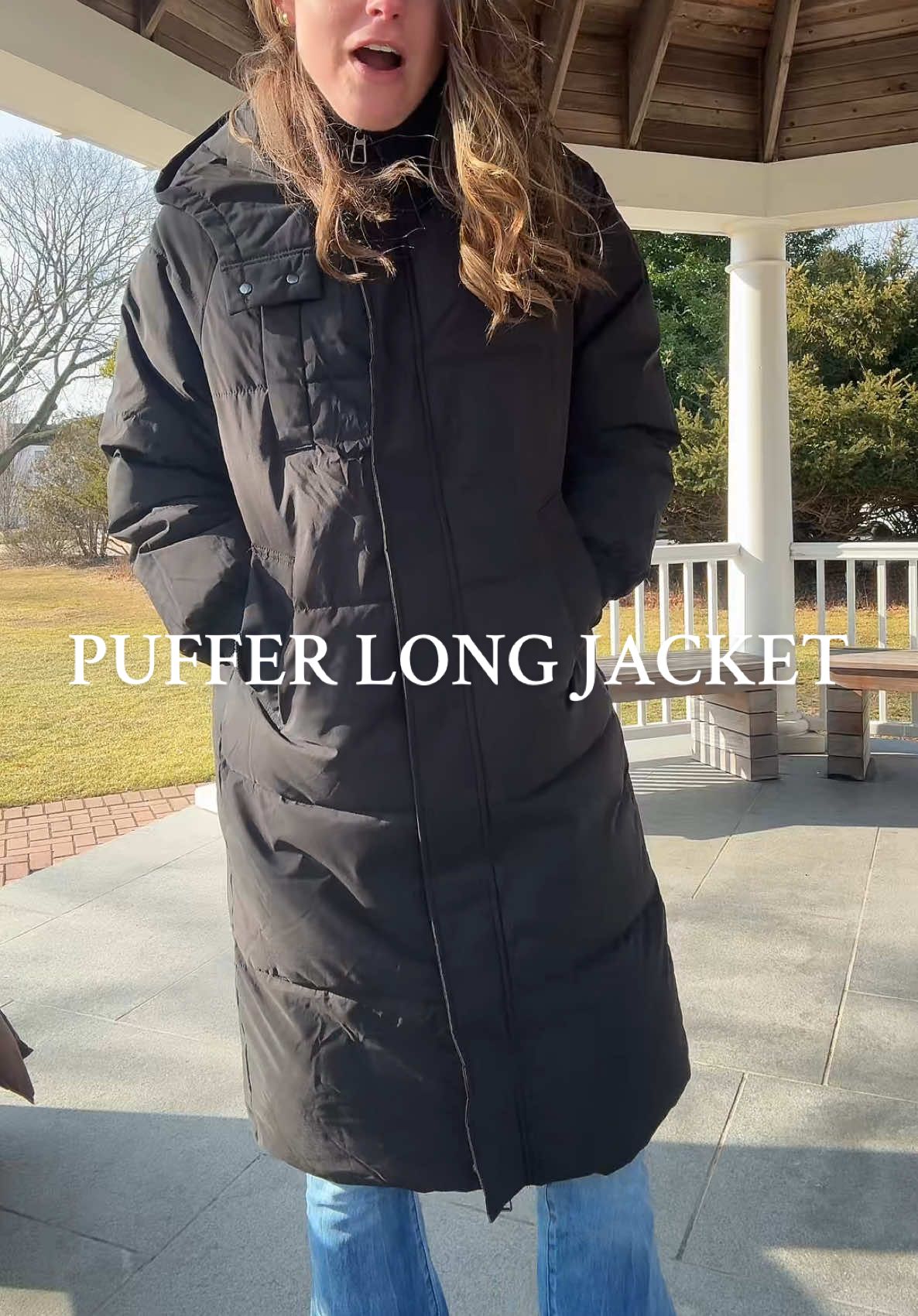 $24 is insane! #pufferlongjacket #TikTokShopLoveAtFirstFind #TikTokShopCreatorPicks #Seasonalgems #lovelanguage 
