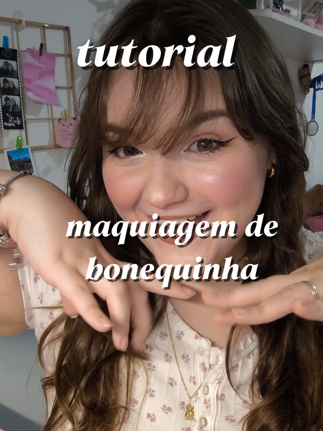 essa maquiagem fica muito lindaaaa #garotasapoiamgarotas💝🎀✨️ #garotasapoiamgarotas #tutorial #fyp 