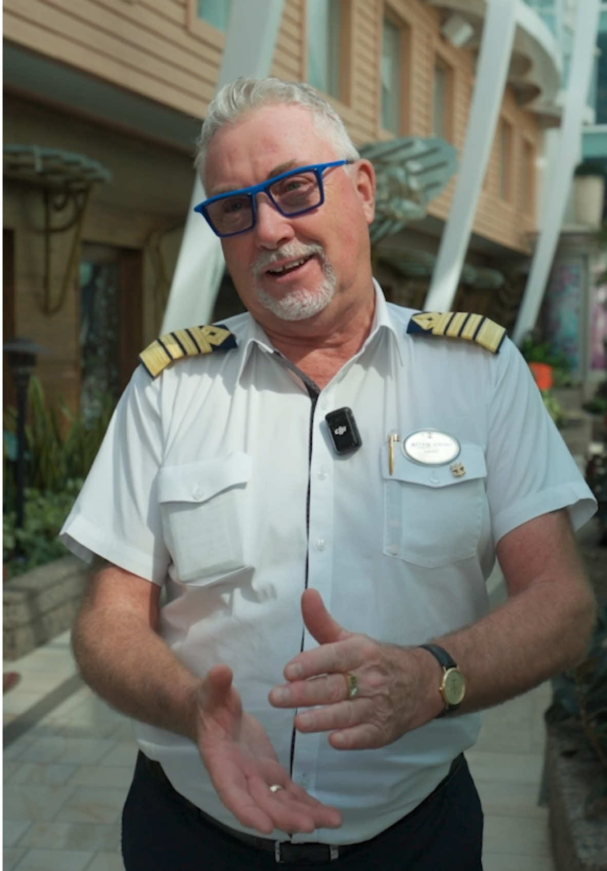 We’re feeling 50 years worth of nostalgia 🥹 #cruise #captain #crewlife #retirement #bts 