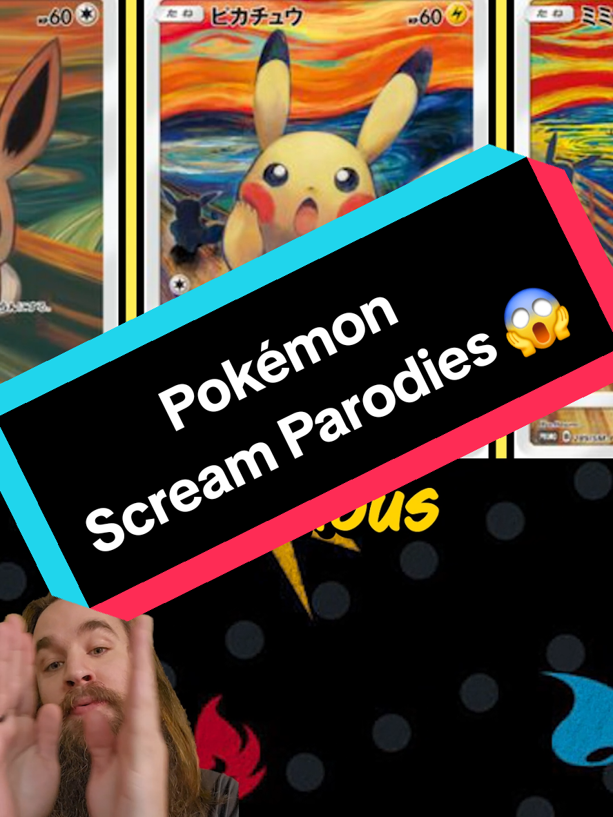 😱 Check out these incredible Pokémon cards inspired by the iconic painting The Scream! A perfect blend of art and Pokémon—don’t miss them! #pokemon #ptcg  #pokemoncards  #pokemoncard  #tcg  #japanesepokemoncards  #pokemonfan  #pokemoncommunity  #pokemontiktok  #pokemonnews  #pokemontcg  #pokemonscarletviolet  #pikachu  #pikachufever #pokemontcgpocket #tcgpocket 
