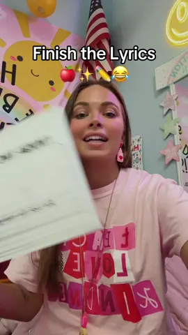 finish the lyrics !!! I found these pages on TPT!  #teacher #tpt #teachersoftiktok #classroomideas 