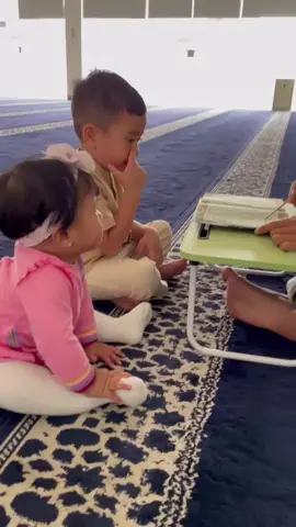 Lily ikut Rayyanza ngaji di masjid #masyaallahtabarakkallah #rayyanzamalikahmad #ranaimamalika #lily #raffinagita1717 