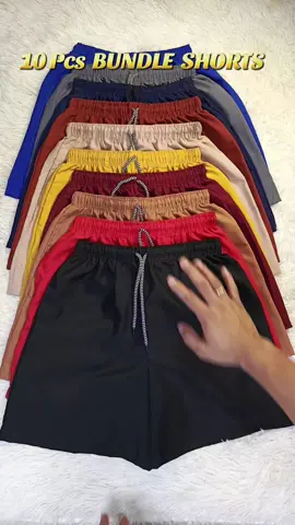 12 Pcs BUNDLE TASLAN SHORTS Assorted Color Unisex Shorts  #bundleshorts #quickdryshorts #menshorts #plainshorts #taslanshorts 