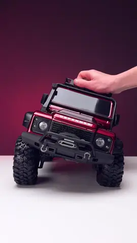 First run of the new clipless TRX-4 Land Rover Defender 1/10 scale by Traxxas. . Two-speed transmission Locking and unlocking front and rear differentials Portal axles Fully waterproof . All of this comes with an amazing Land Rover Defender body! . #traxxas #rclife #rchobby #rccars #radiocontrolled  #remotecontrolcar #landroverdefender #remotecontrol #trx4defender 
