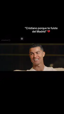 Esa pregunta dolió hasta al alma 💔🥲#cr7 #cristianoronaldo #realmadridfc #cr7cristianoronaldo #sadmusic #imissyou #Motivacional #