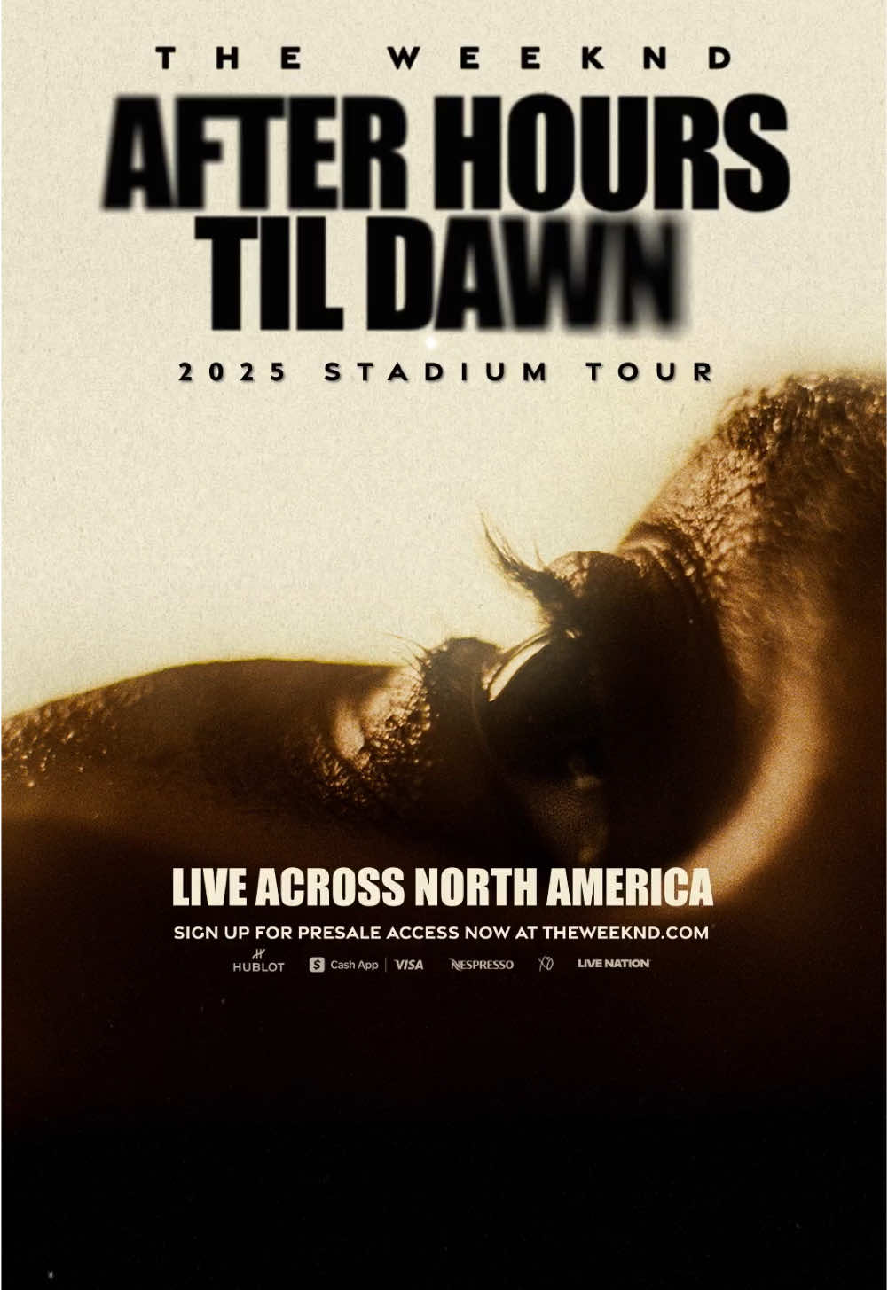 TOUR PRESALE STARTS WEDNESDAY LESS THAN 12 HOURS LEFT TO SIGN UP FOR ACCESS