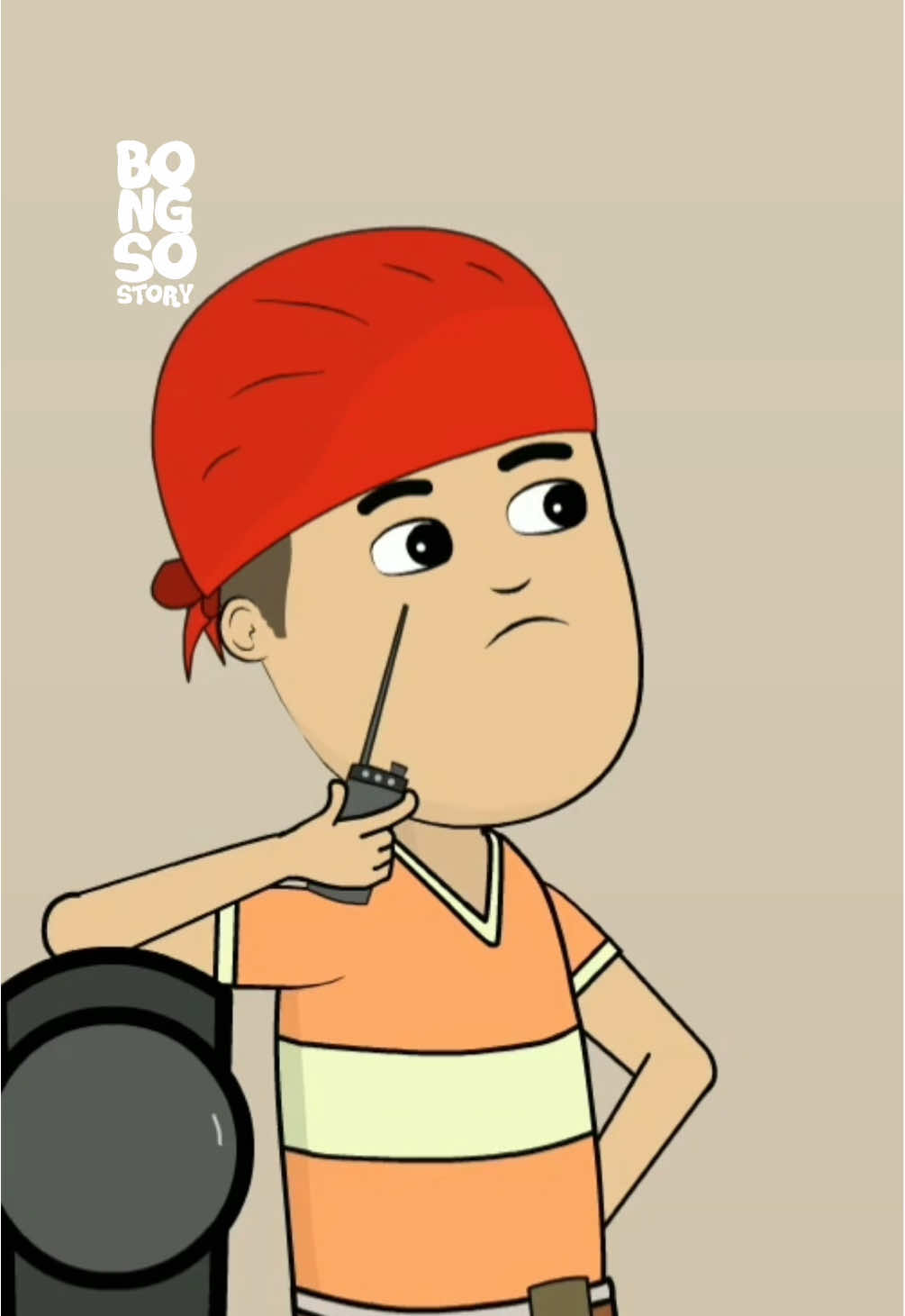 Ubur ubur ikan lele, dapa gantung lee #bongsostory #animasiindonesiatimur 