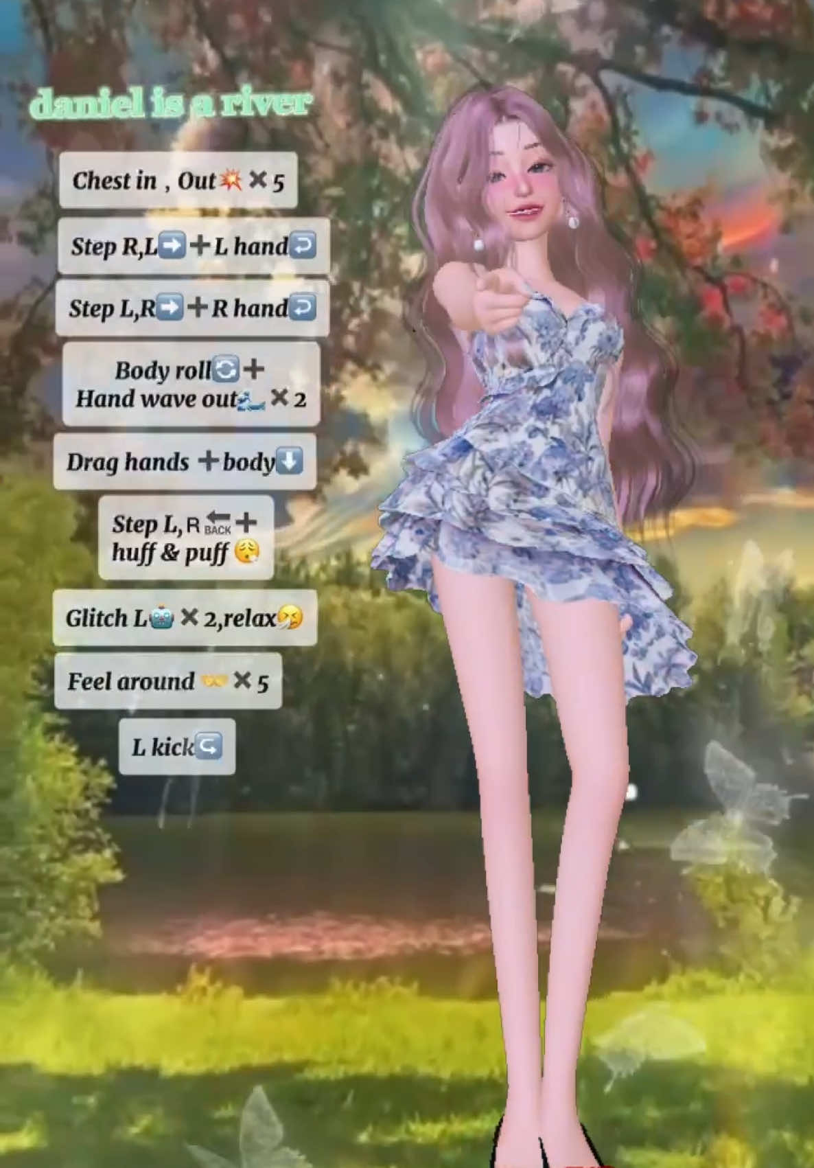 Denial is a river (ZEPETO ver) #zepetofyp #denialisariver #zepeto #challenge 